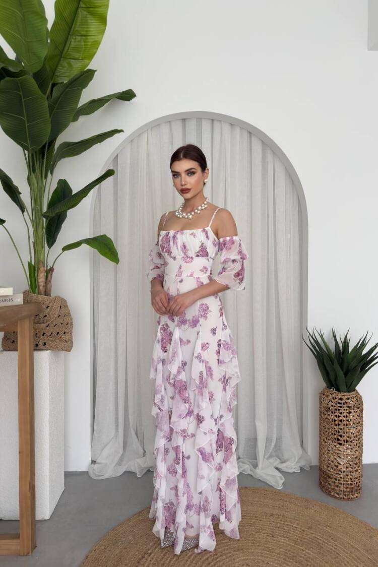 Mugo Ruffle Dress