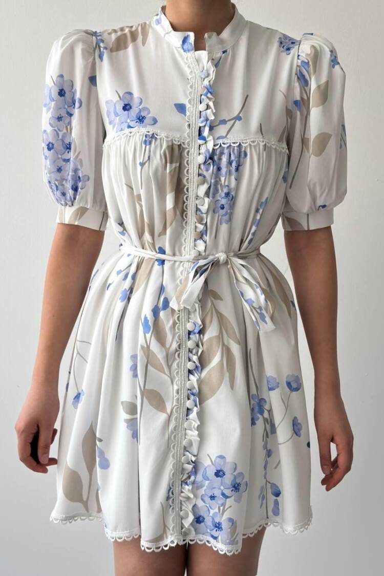 Yen Belt Dress - Multicolor