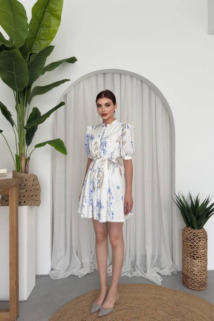 Yen Belt Dress - Multicolor