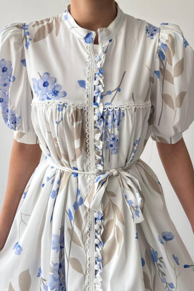 Yen Belt Dress - Multicolor