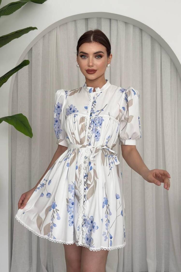 Yen Belt Dress - Multicolor