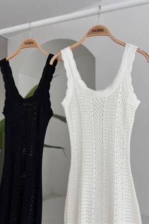 Fish Form Openwork Dress - Sobe Istanbul - Globality Store - Women Clothes Wholesale Turkey