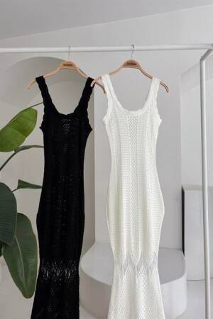Fish Form Openwork Dress - Sobe Istanbul - Globality Store - Women Clothes Wholesale Turkey