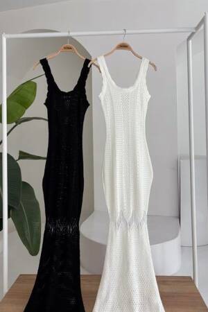 Fish Form Openwork Dress - Sobe Istanbul - Globality Store - Women Clothes Wholesale Turkey