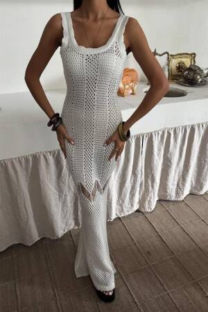 Fish Form Openwork Dress - Sobe Istanbul - Globality Store - Women Clothes Wholesale Turkey