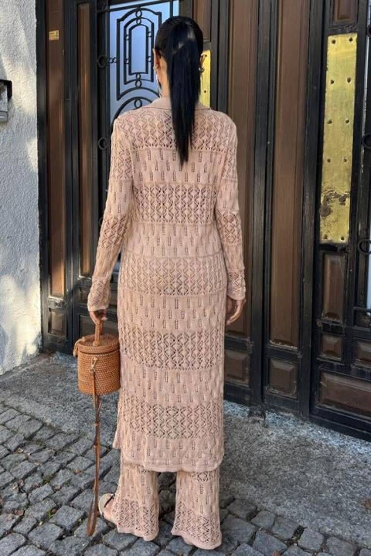 Knitwear Two Piece Suit