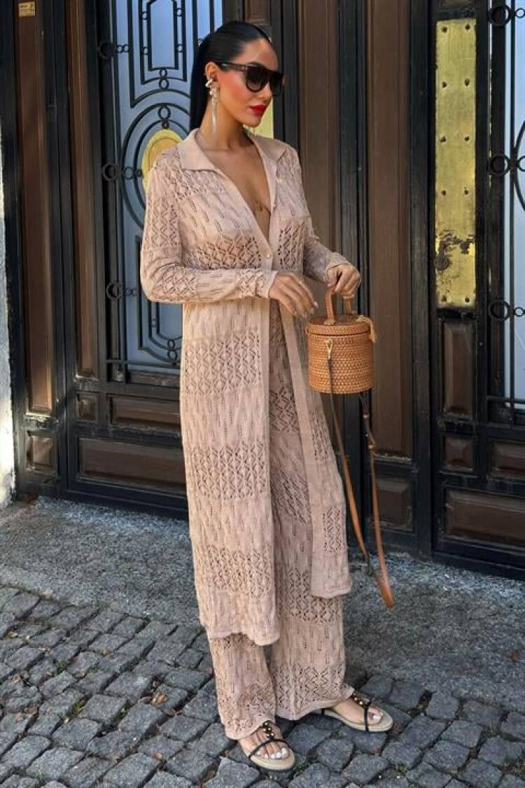Knitwear Two Piece Suit