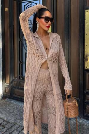 Knitwear Two Piece Suit - Sobe Istanbul - Globality Store - Women Clothes Wholesale Turkey