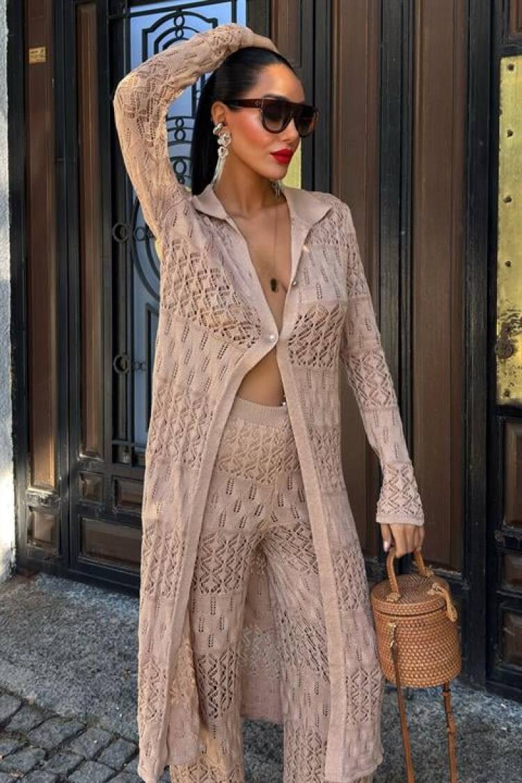 Knitwear Two Piece Suit
