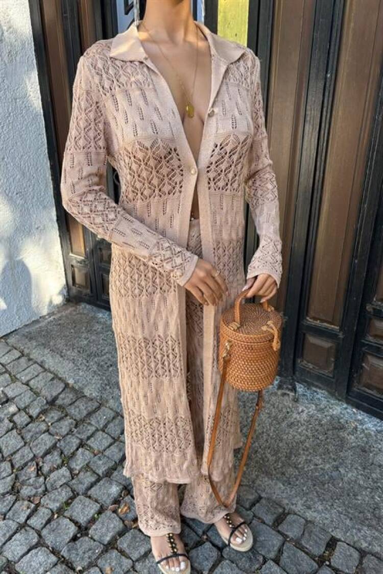 Knitwear Two Piece Suit