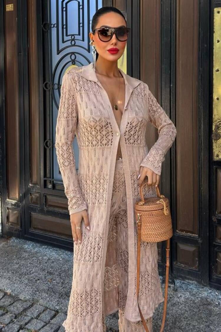 Knitwear Two Piece Suit