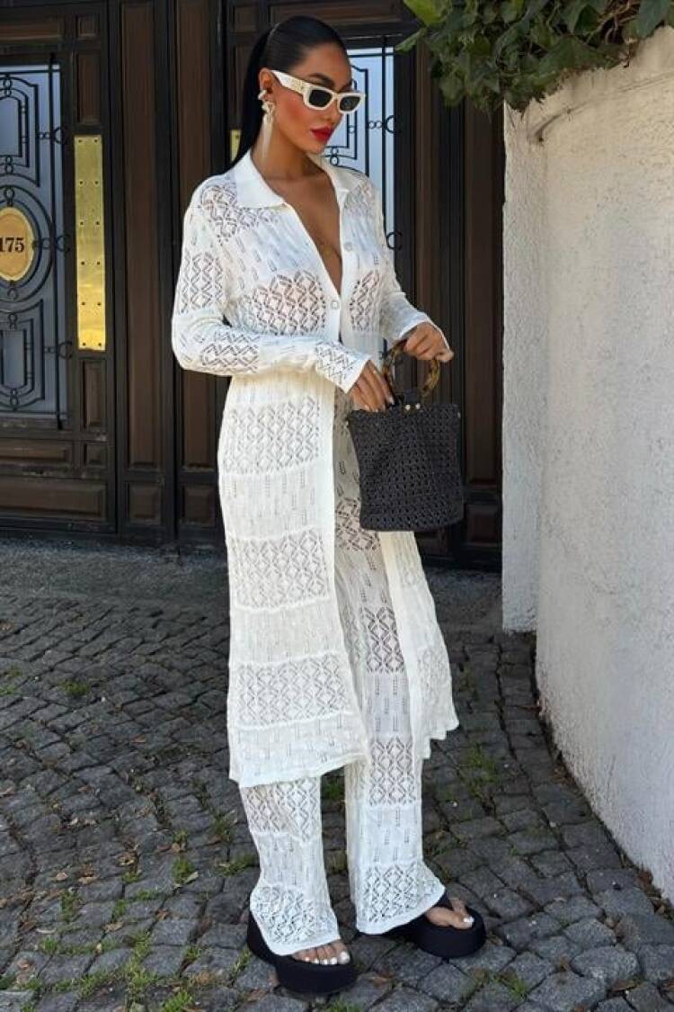 Knitwear Two Piece Suit