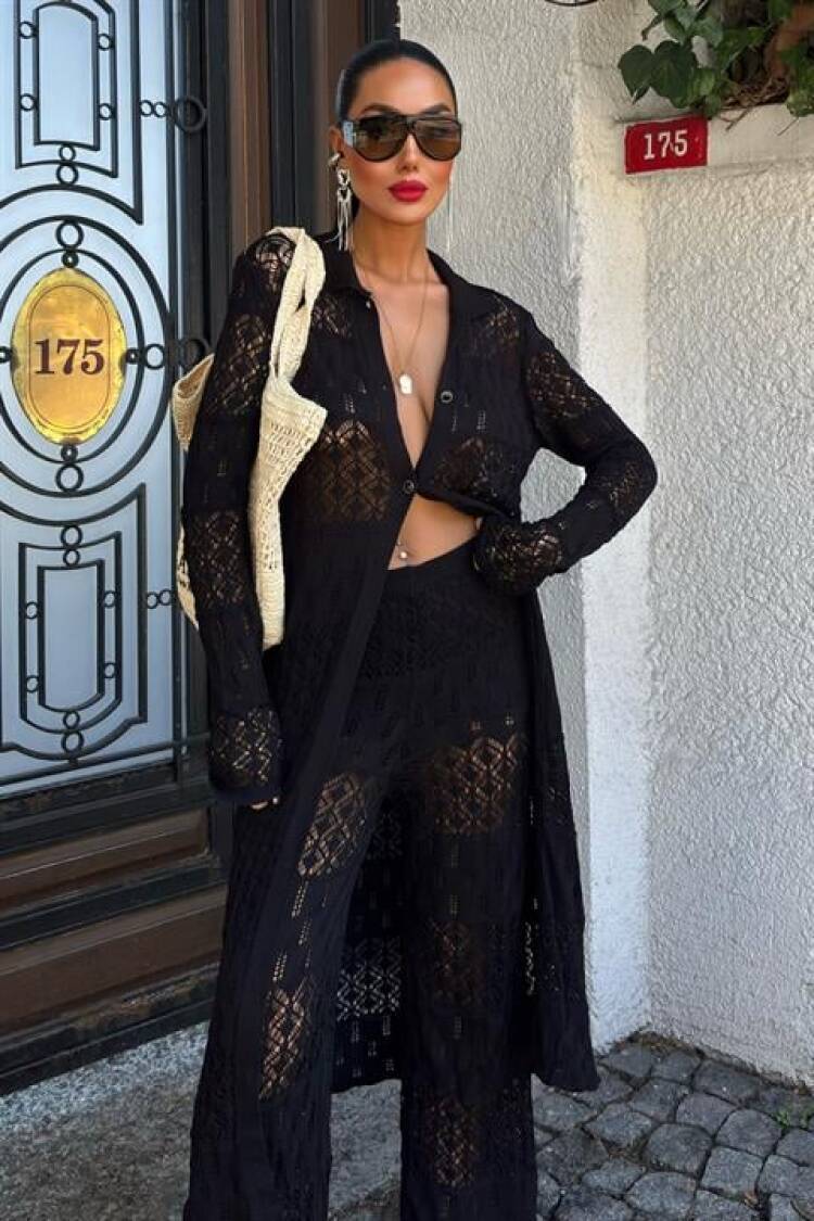 Knitwear Two Piece Suit