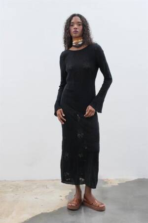 Backless Knit Dress - Sobe Istanbul - Globality Store - Women Clothes Wholesale Turkey