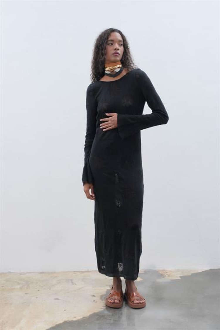 Backless Knit Dress - Sobe Istanbul - Globality Store - Women Clothes Wholesale Turkey