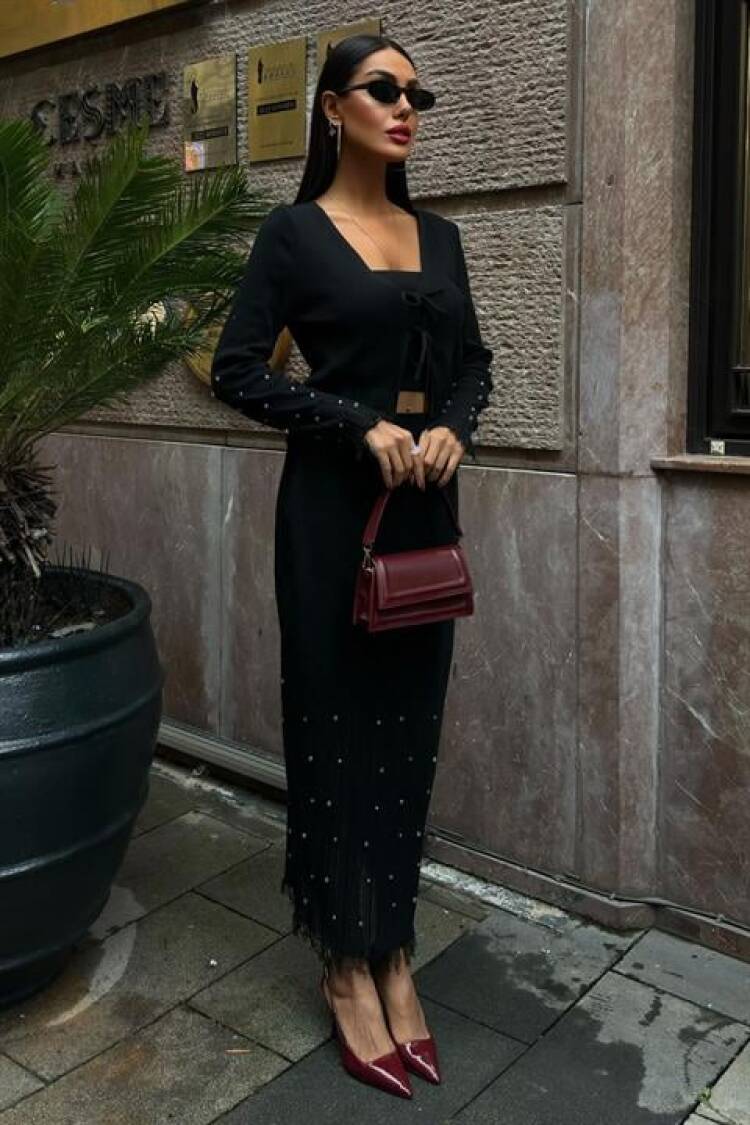 Knitwear Two Piece Suit - Sobe Istanbul - Globality Store - Women Clothes Wholesale Turkey