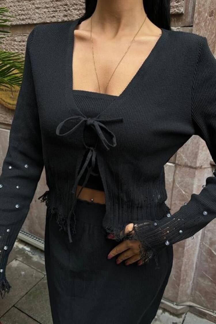 Knitwear Two Piece Suit