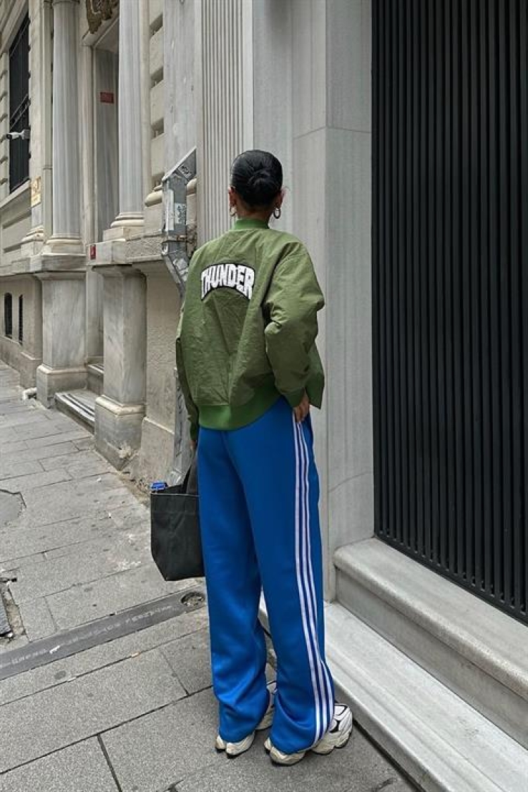 Back Printed Bomber Jacket