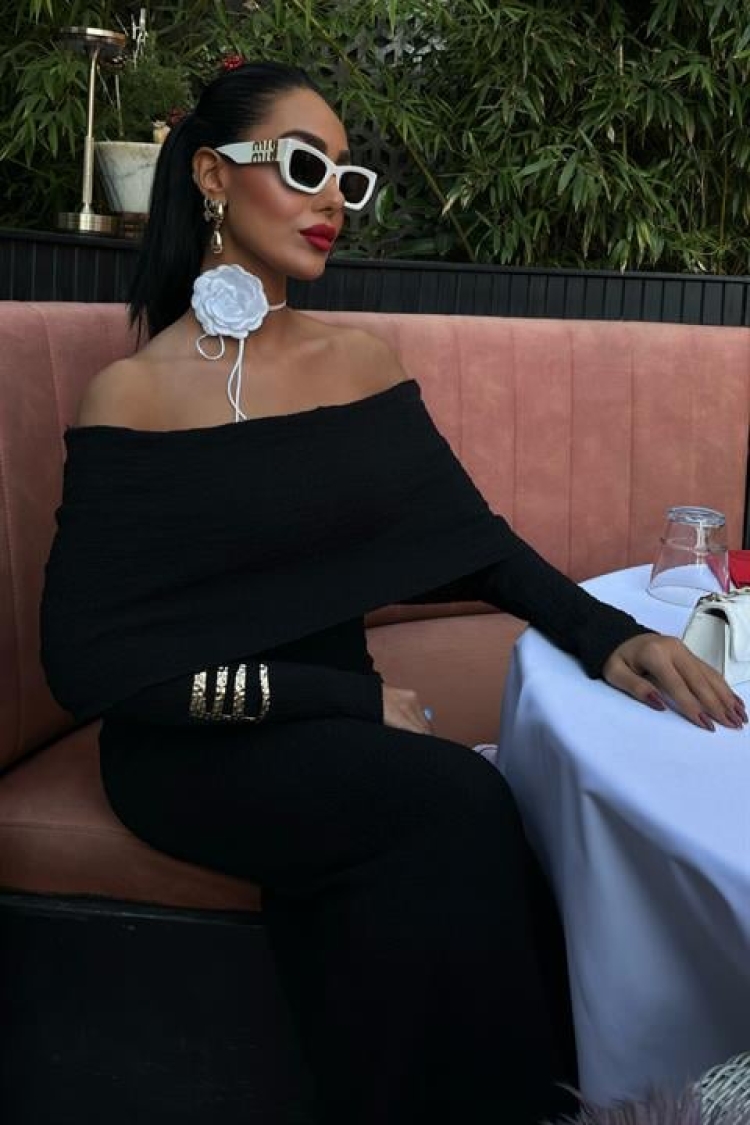 Madonna Collar Premium Dress