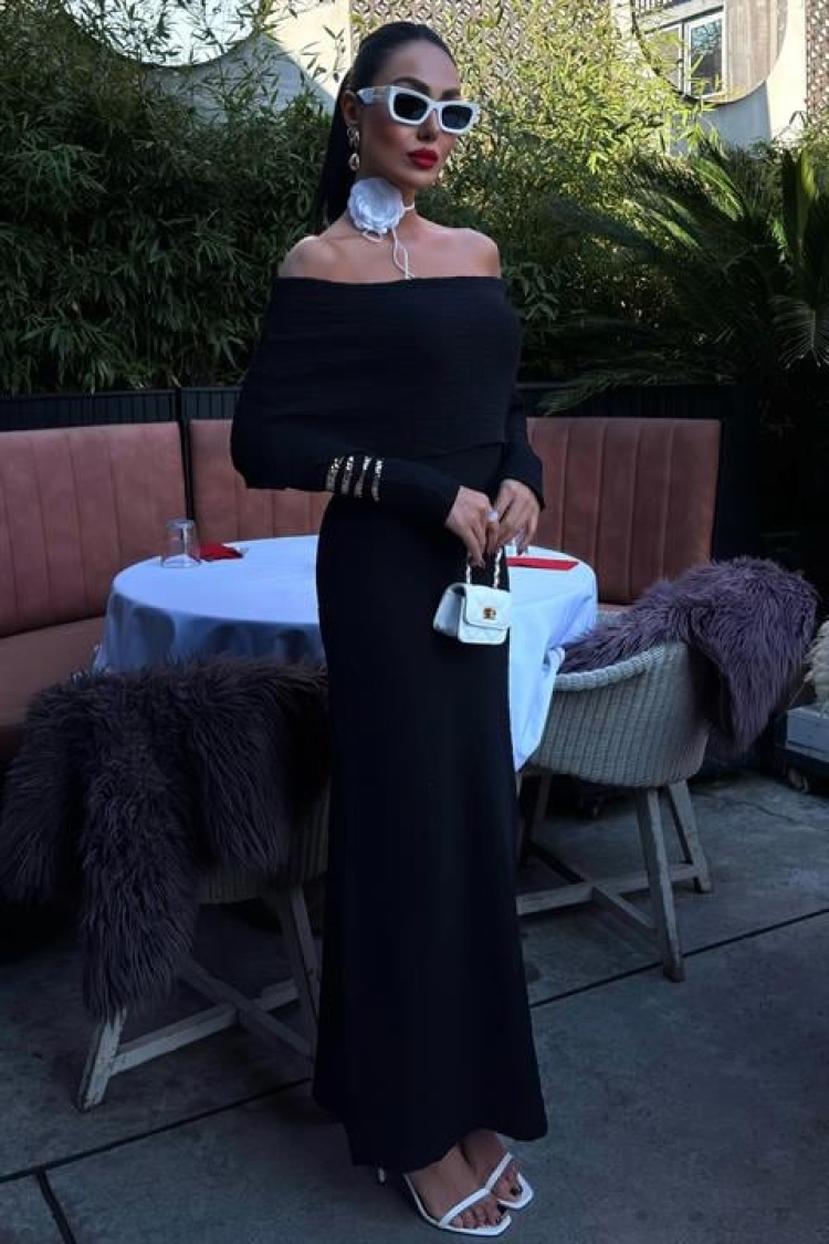 Madonna Collar Premium Dress