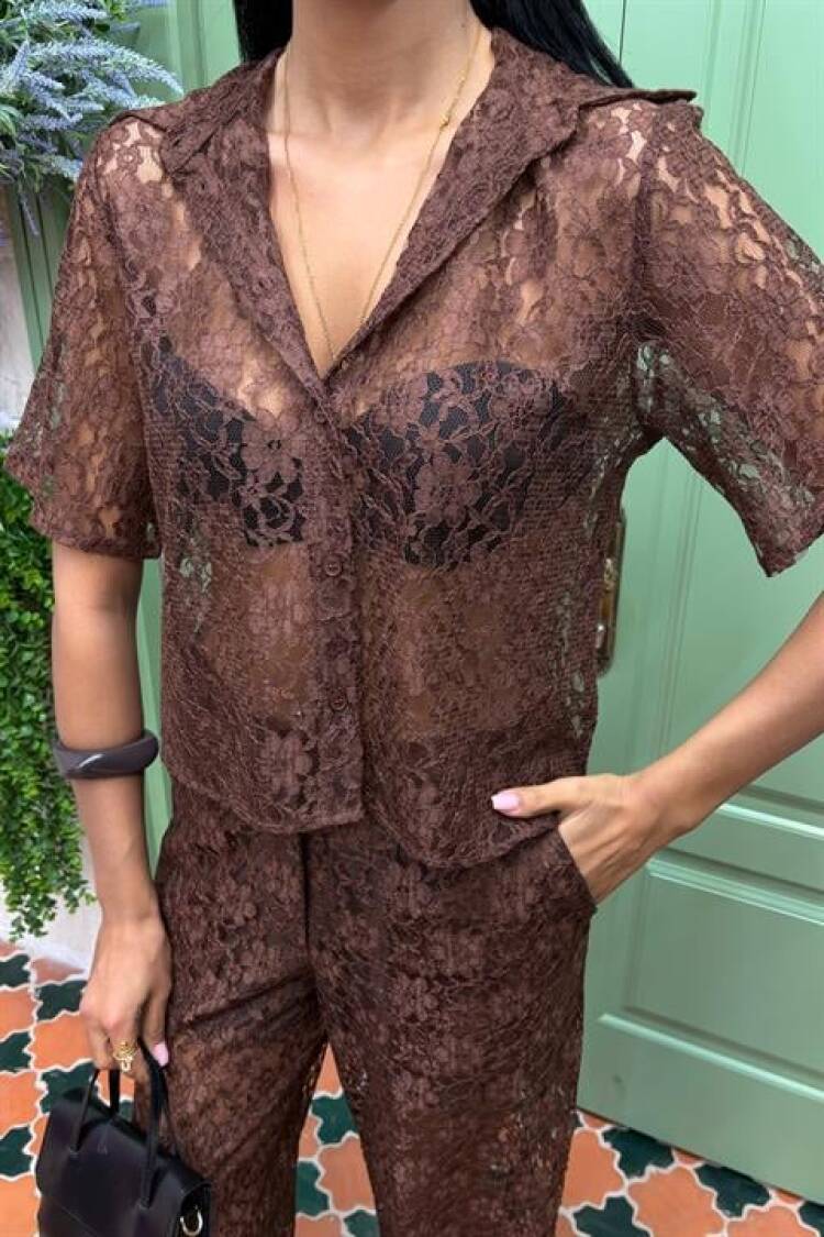 Pant Lined Lace Double Suit