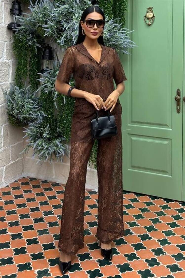 Pant Lined Lace Double Suit