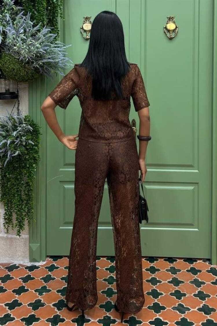 Pant Lined Lace Double Suit