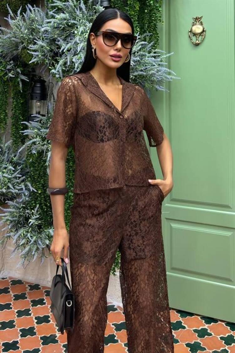 Pant Lined Lace Double Suit