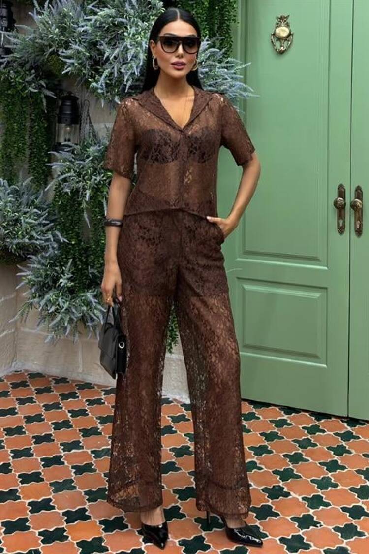 Pant Lined Lace Double Suit