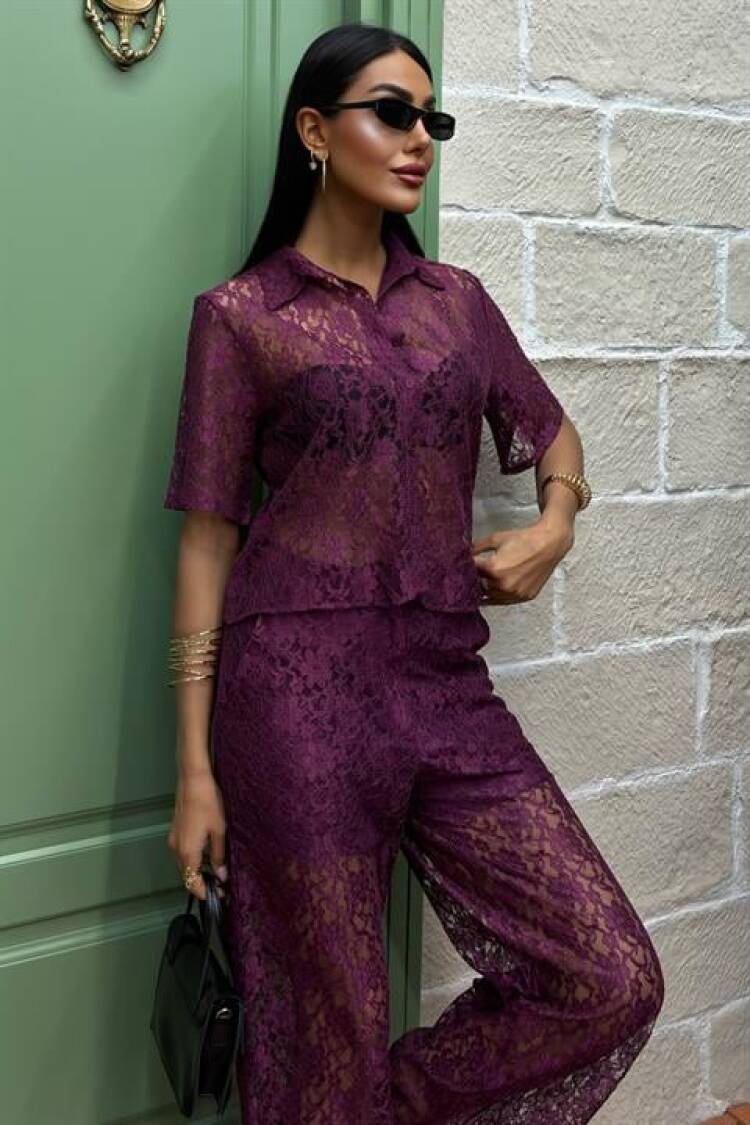 Pant Lined Lace Double Suit
