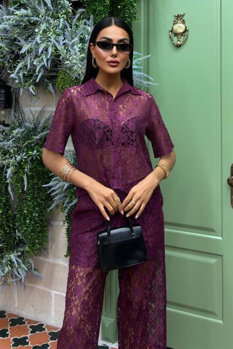 Pant Lined Lace Double Suit