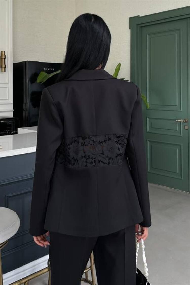 Back Lace Detail Premium Suit