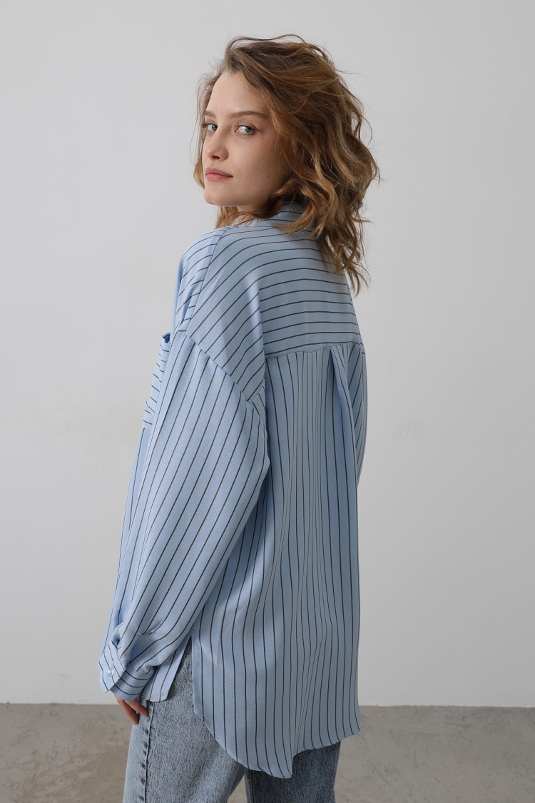 Striped Single Pocket Shirt - Baby