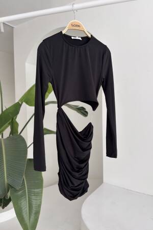 Low Waist Lycra Iced Out Dress - Sobe Istanbul - Globality Store - Women Clothes Wholesale Turkey