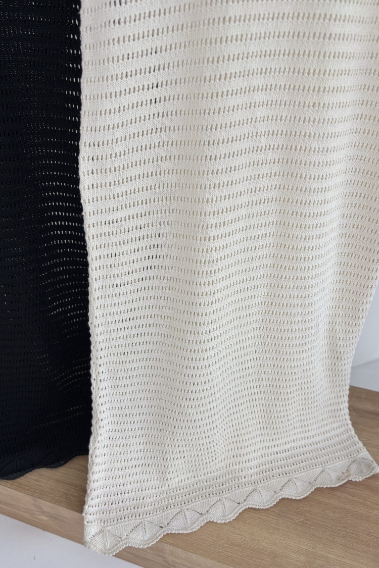 Strappy Openwork Dress