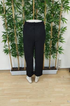 Women's High Waist Pocket Atlas Pants - Black - Janes - Globality Store - Women Clothes Wholesale Turkey