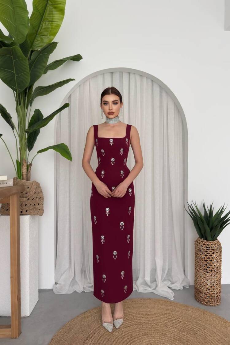 Ners Stone Detailed Dress