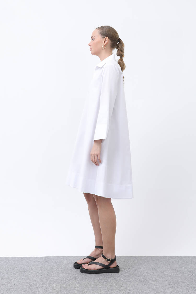 Women's Poplin Mini Dress