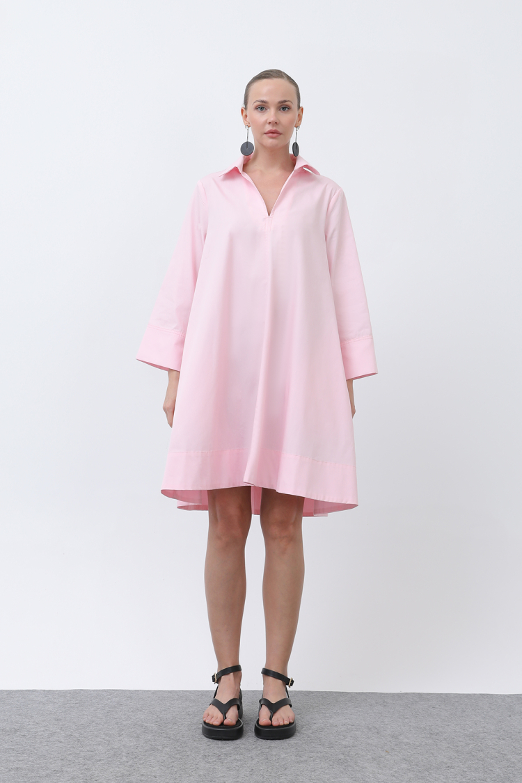 Women's Poplin Mini Dress