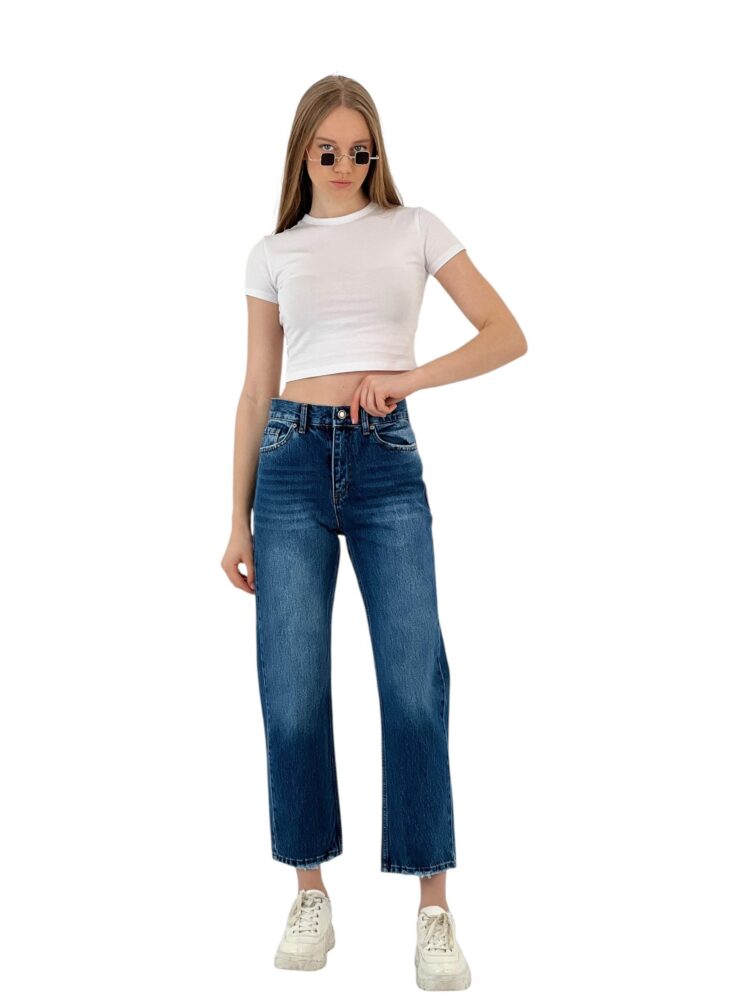 Straight Short Denim