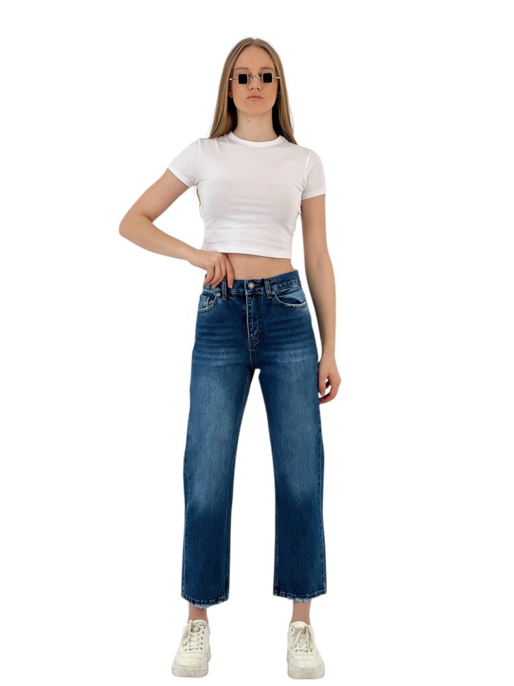 Straight Short Denim