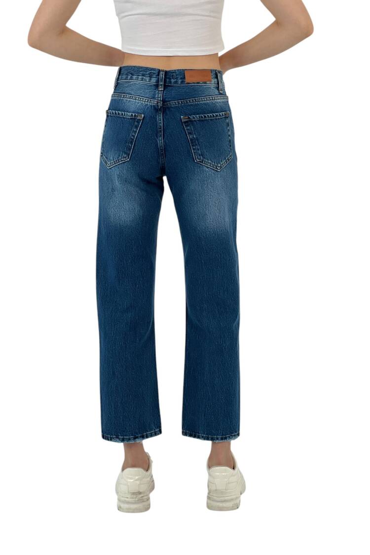 Straight Short Denim