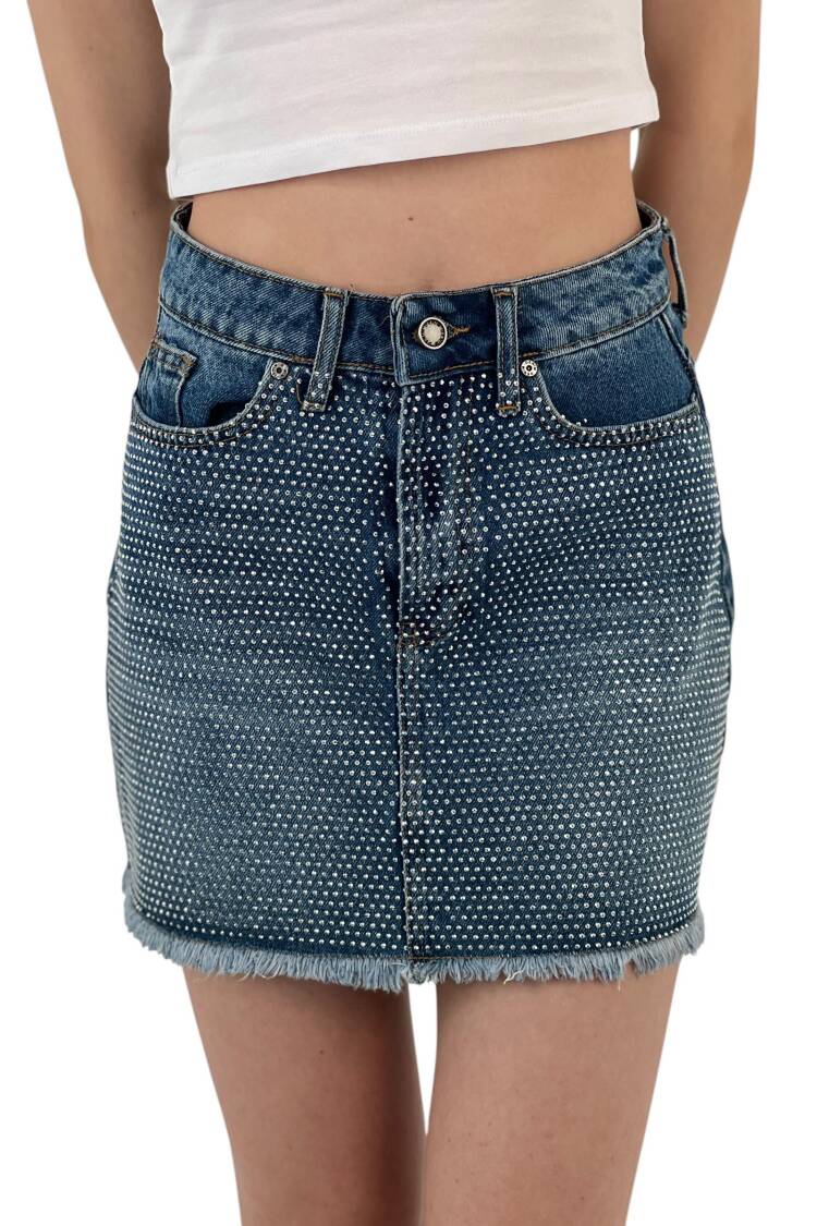 Denim Etektaş Bonding - MISS POEM - Globality Store - Women Clothes Wholesale Turkey