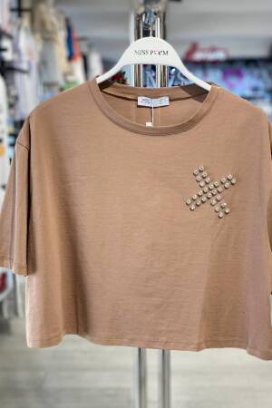 T-shırt Beyoglu Tas Çakim - MISS POEM - Globality Store - Women Clothes Wholesale Turkey
