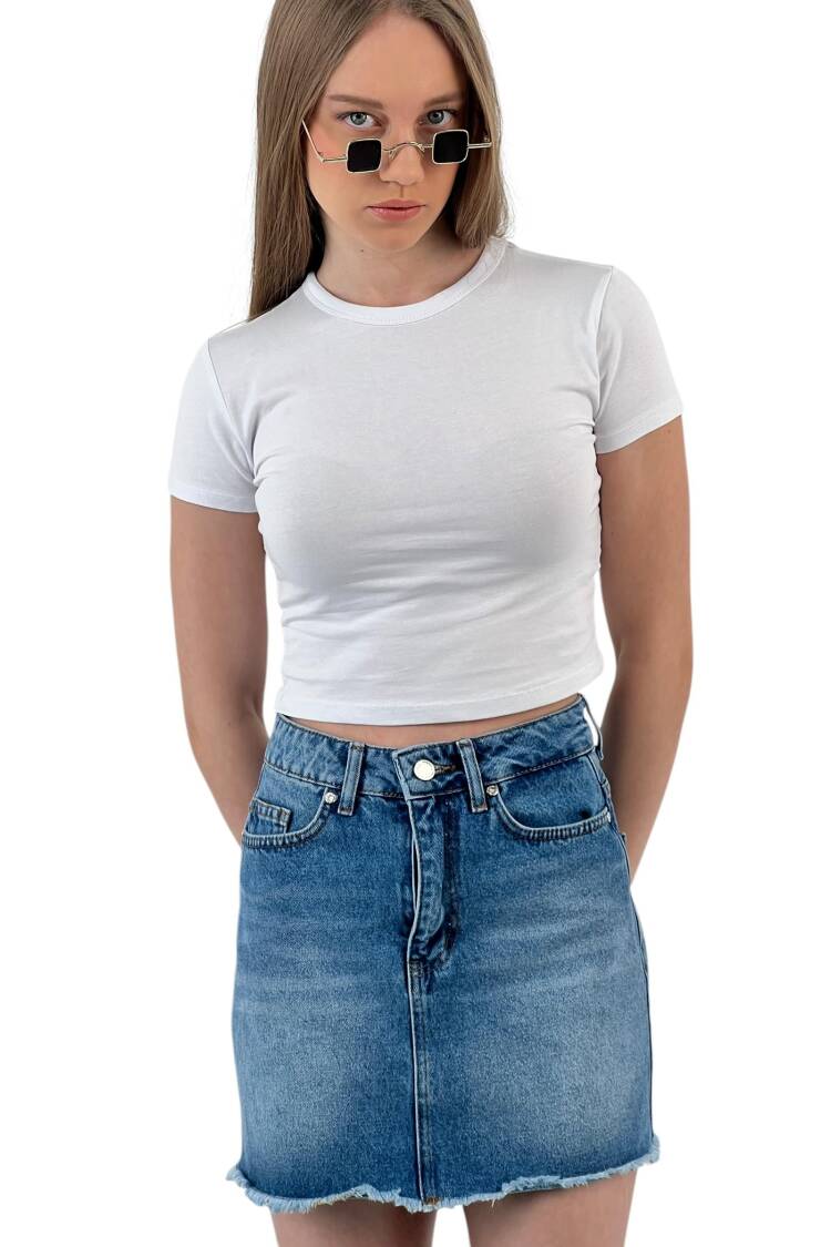 Denim Skirt