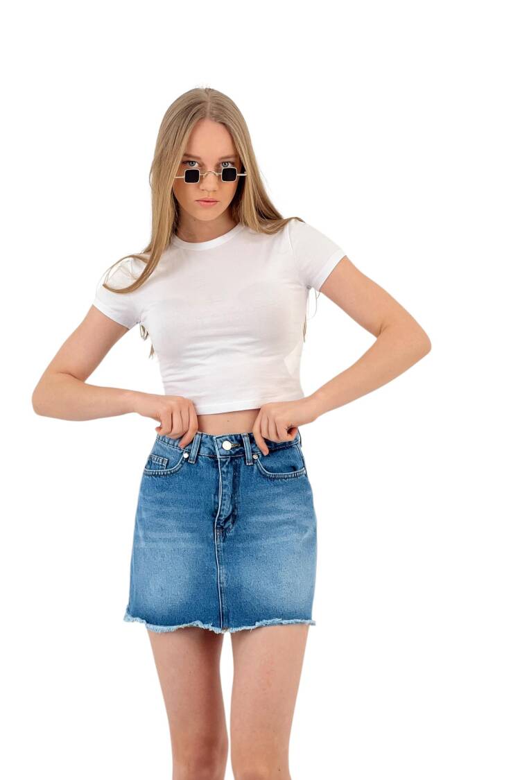 Denim Skirt