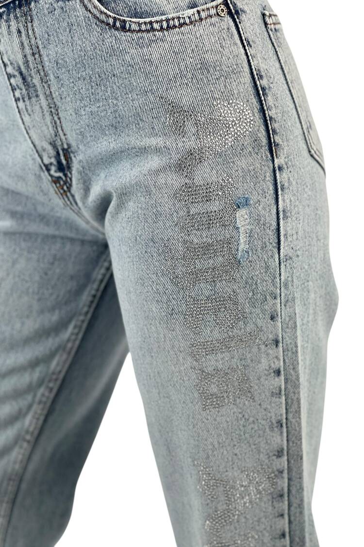 Make White Leg Denim Angels Stone.
