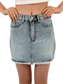 Denim Skirt - MISS POEM - Globality Store - Women Clothes Wholesale Turkey