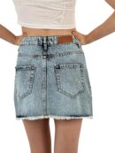 Denim Skirt - MISS POEM - Globality Store - Women Clothes Wholesale Turkey