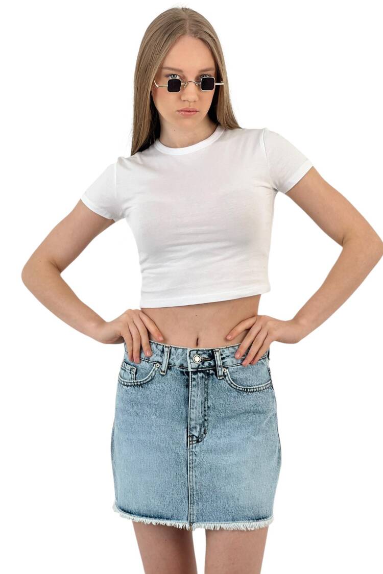 Denim Skirt
